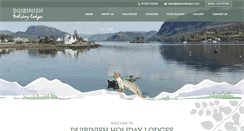 Desktop Screenshot of duirinishlodges.com